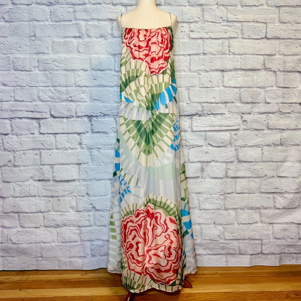 Thakoon Addition Silk Floral Maxi Dress
